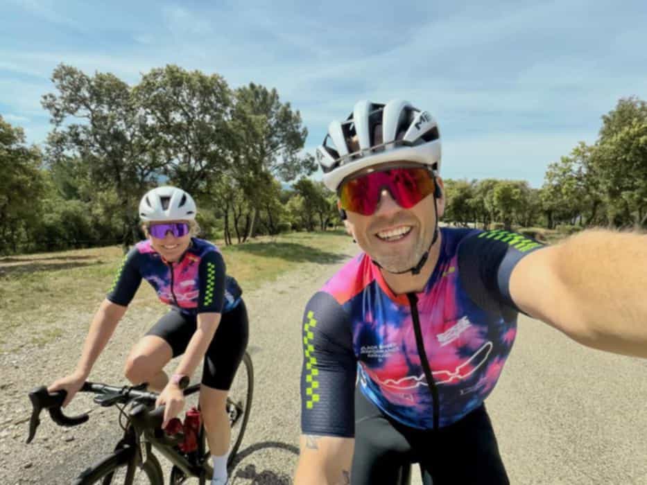 Long weekend getaway to Bédoin with the club staying at the lovely @cyclecoffeesociety with the @austercc team 

Managed to get a get weather window to take on Ventoux, cold at top but not too much wind which was ideal 😃 bagged a new 1.5hr power PB whilst at it too so mega happy with that one. 

Last time I came here I was 4 weeks post slipping a disc so wasn’t exactly the trip I had imagined but this time round got to go on lots more adventures and ride on some of the amazing roads around the area. Obviously Ventoux is the standout but really recommend the exploring wider than that! 

Ended the weekend with a big 200km ride which meant the rainy day Monday turned into a welcome rest day for me 😃

First weekend wearing our new couples jersey for 2026… absolutely love this one @blacksheep__cc 

#clipinlooksharp #cyclinglife #lifebehindbars #fromwhereiride #neverstopriding